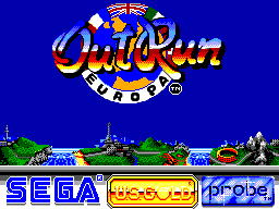 Заставка игры OutRun Europa